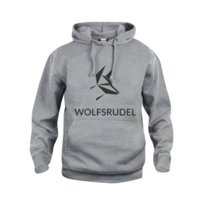 Wolfsrudel Hoddie grau